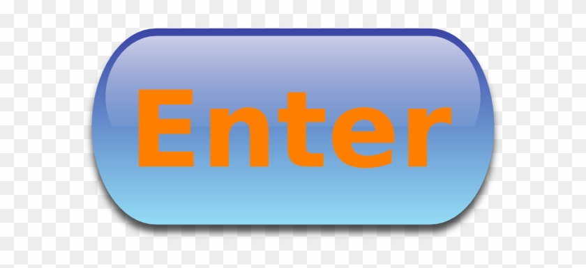 Enter Clip Art - Orange #234128