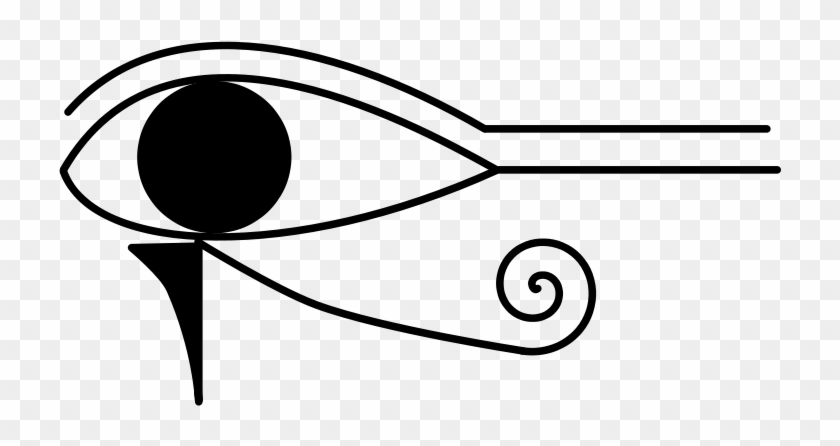 Free Warning Sign Free Eye Of Horus - Horus Eye Png Small #234184