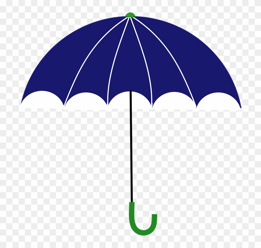 Umbrella Best Clipart Cartoon Image - Blue Umbrella Clip Art #234208