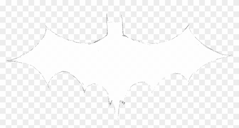 The Batman Project - Bat Logo In White #234296