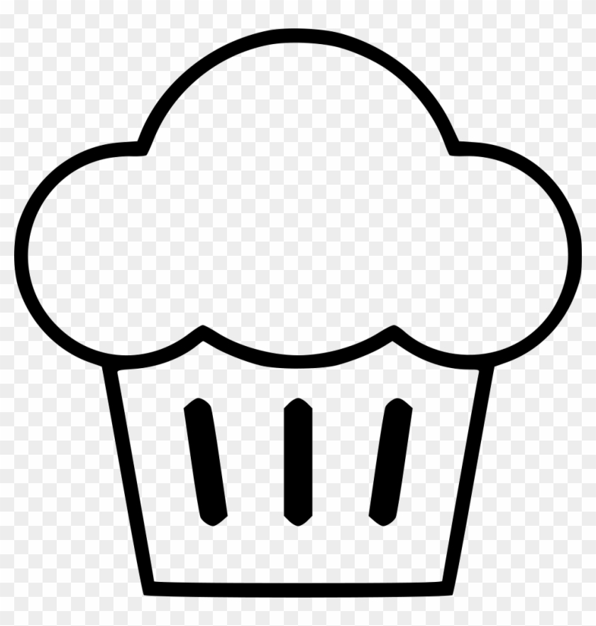 Png File - Muffin Black And White Clipart #234466