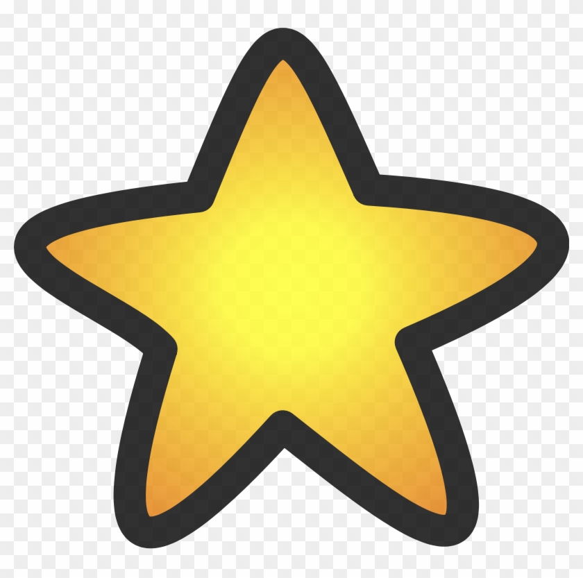 Gold Star Clip Art Download - Paper Star Clipart #234572