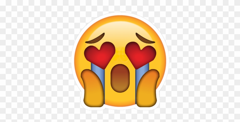 Smile Emoji Emotions Happy Sad Love Heart - Crying In Love Emoji #234671