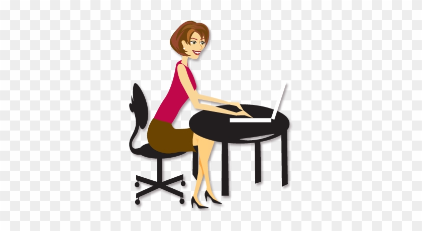 Me - Girl Web Developer Clipart #234794