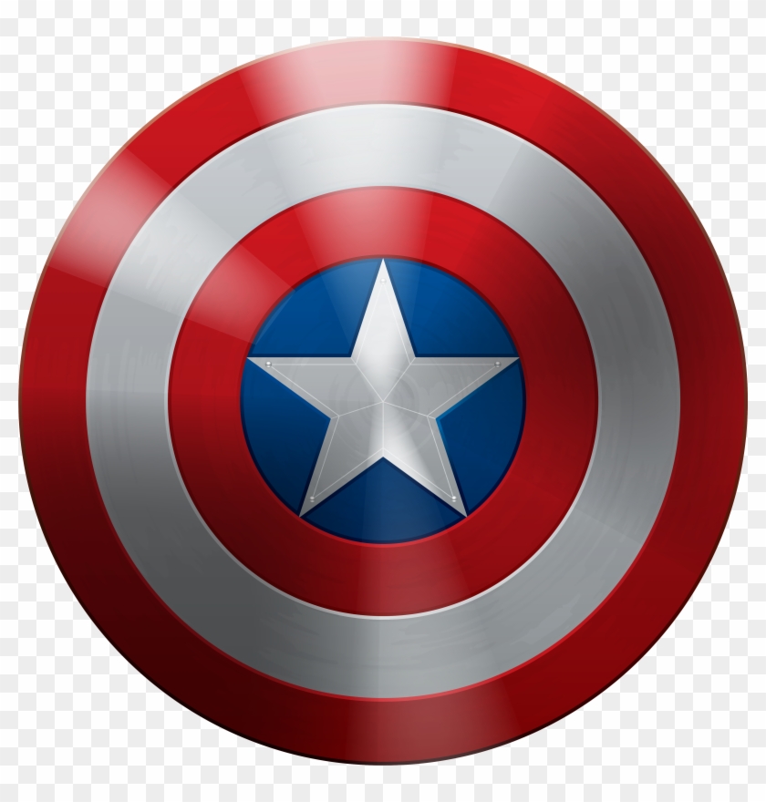 Captain America Shield Clip Art My Site - Captain America Shield Png #234828