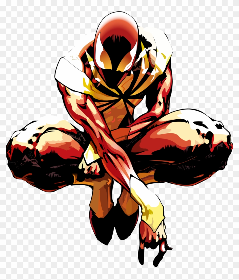 Iron Spiderman Transparent Background - Spider Man Iron Spider Png #235368