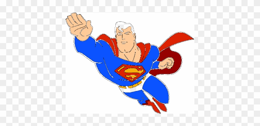 Deluxe Free Superman Clipart Superman Symbol Generator - Superman Flying Vector #235453