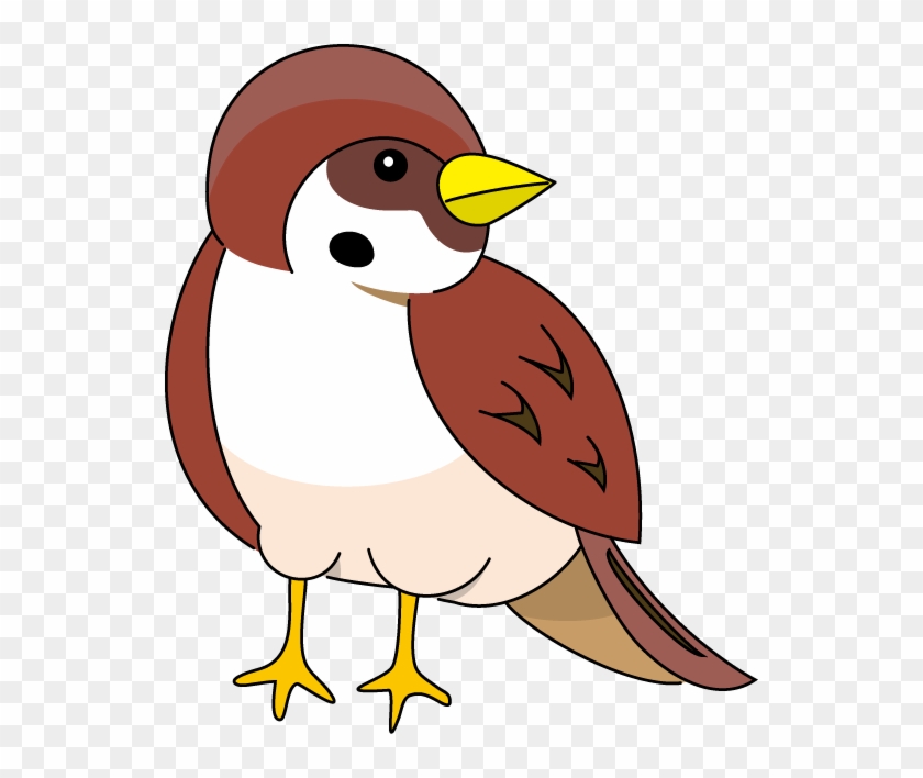 Sparrow Clipart - Dice #235491