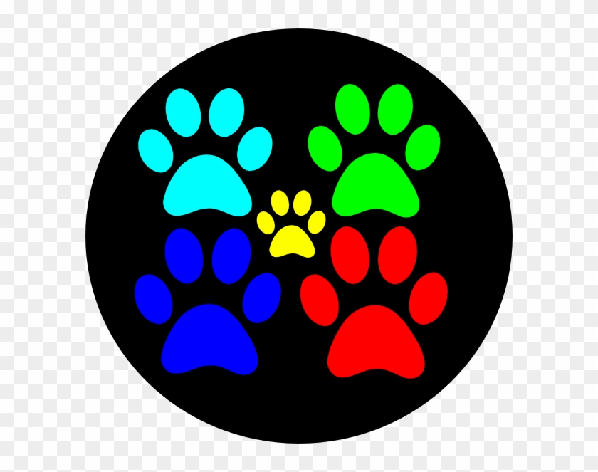 Paw Clipart Service Dog - Dog Walking #235586