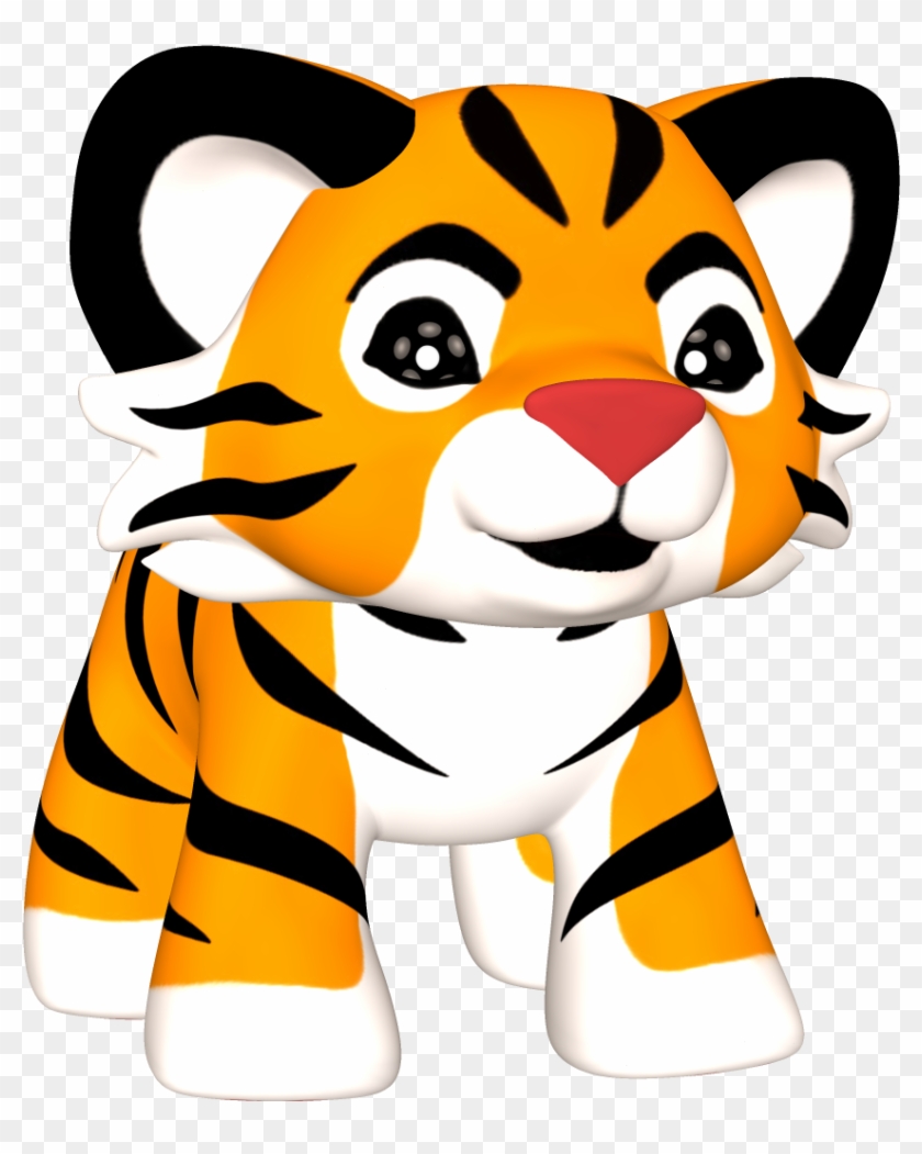 Baby Tiger Clipart Png - Baby Tiger Clip Art #235598