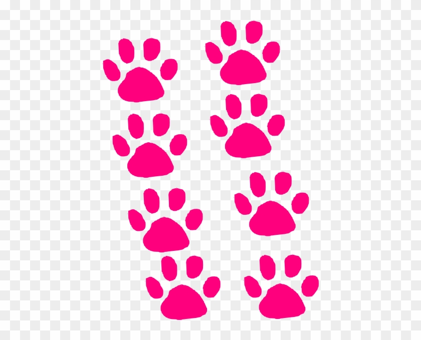 Pink Panther Paw Print #235765