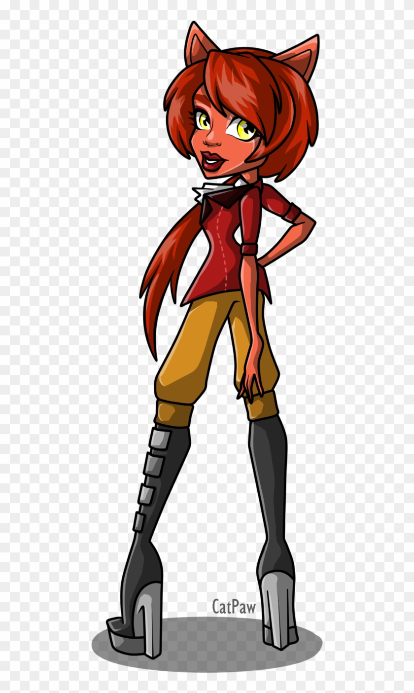 Fem Foxy In Monster High By C A T P A W - Cartoon #235783