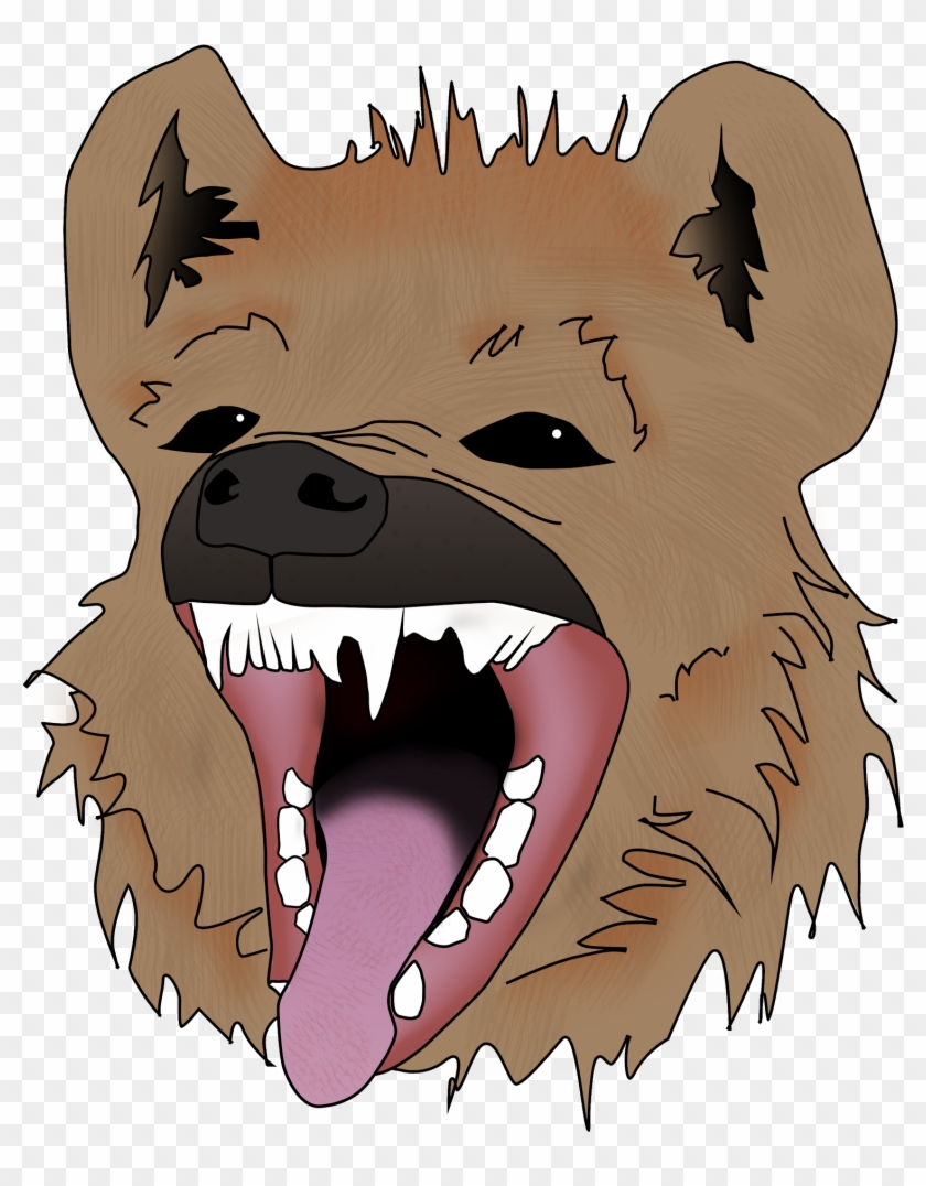 Paw Prints Clipart - Spotted Hyena #235842