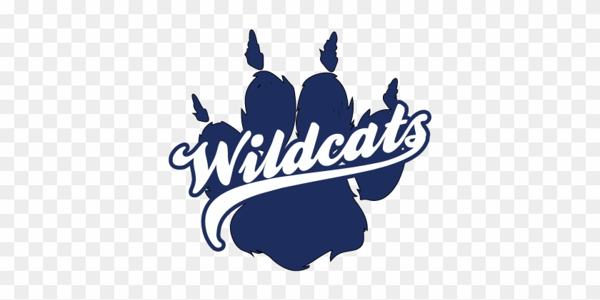 The Wildcat Logotype Was Created To Be Used On All - Wildcat Paw Print Logo #235875