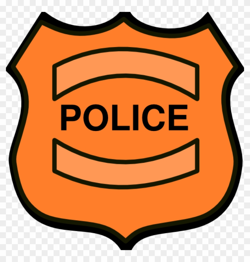 Badge Clip Art Police Badge Clip Art At Clker Vector - Police Officer Clipart #235903