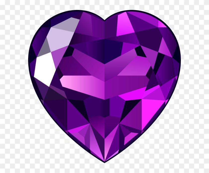 Purple Gemstone Clip Art #236036