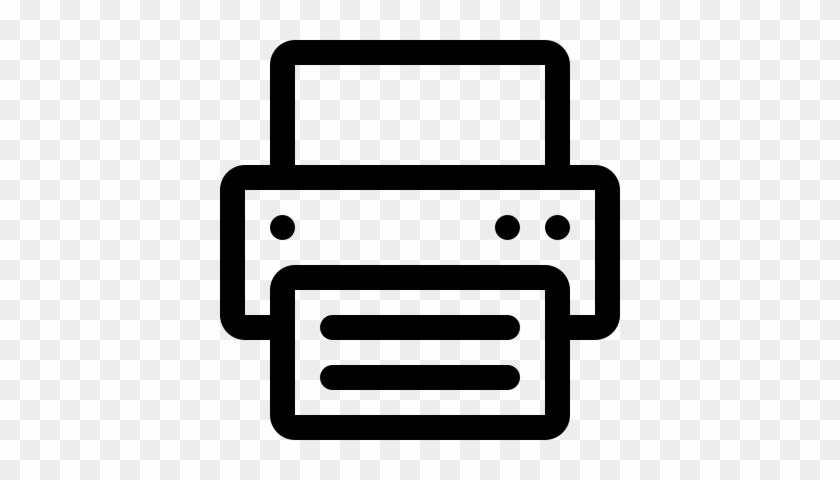 Printer Icon Free Vector #236082