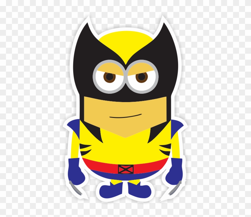 Minions - Wolverine Minion Png Funny #236109
