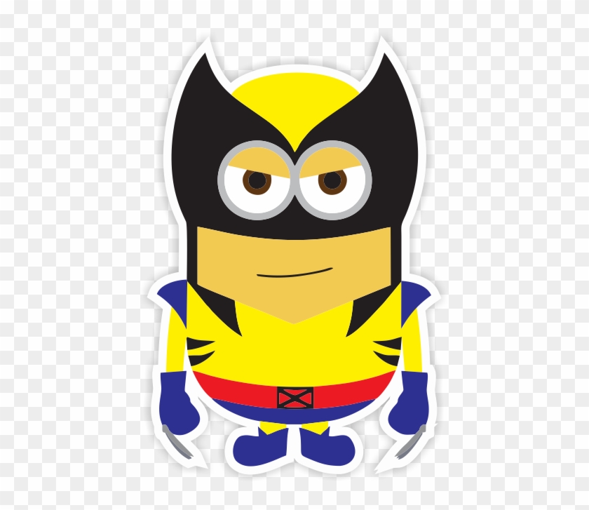 Minions - Wolverine Minion Png Funny #236109