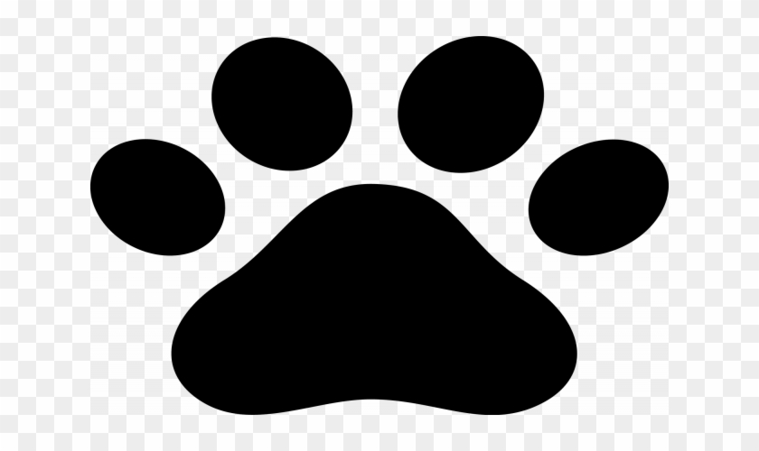Back Gallery For Leopard Paw Border Clip Art - Paw Patrol Paw Print #236126