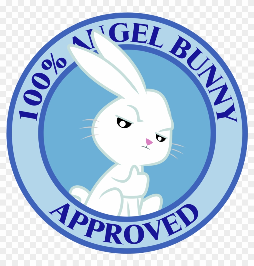 Angel Bunny Seal Of Approval By Masemj - Bunny Stamp Of Approval #236171