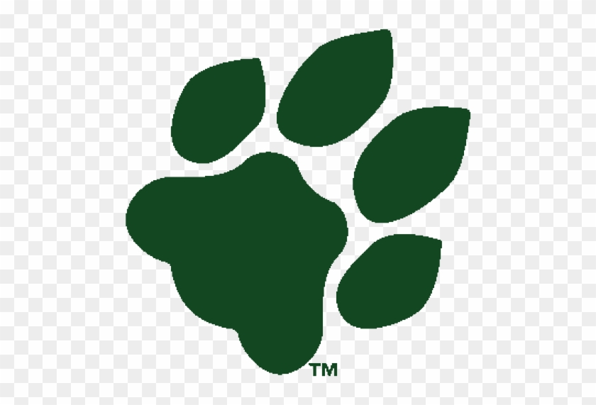 Bobcat Paw Print - Ohio University Paw Print #236180