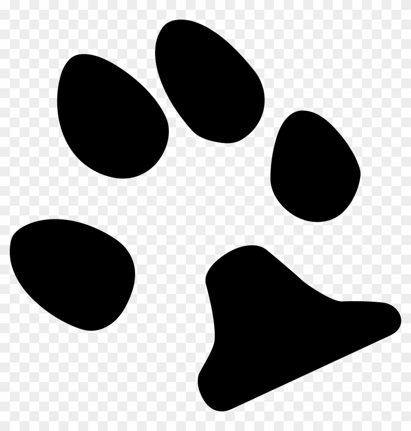 Dog Footprints Clip Art - Logo Telapak Kaki Anjing #236188