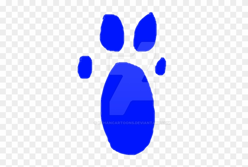 Blue's Paw Print By Ethancartoons - Blues Clues Paw Print #236239