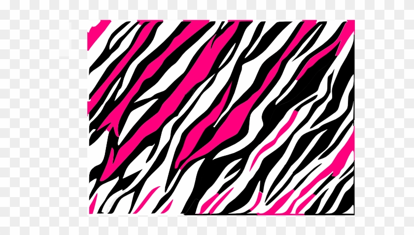Zebra Print Clip Art At Clkercom Vector Online Royalty - Zebra Girl Print Background #236277