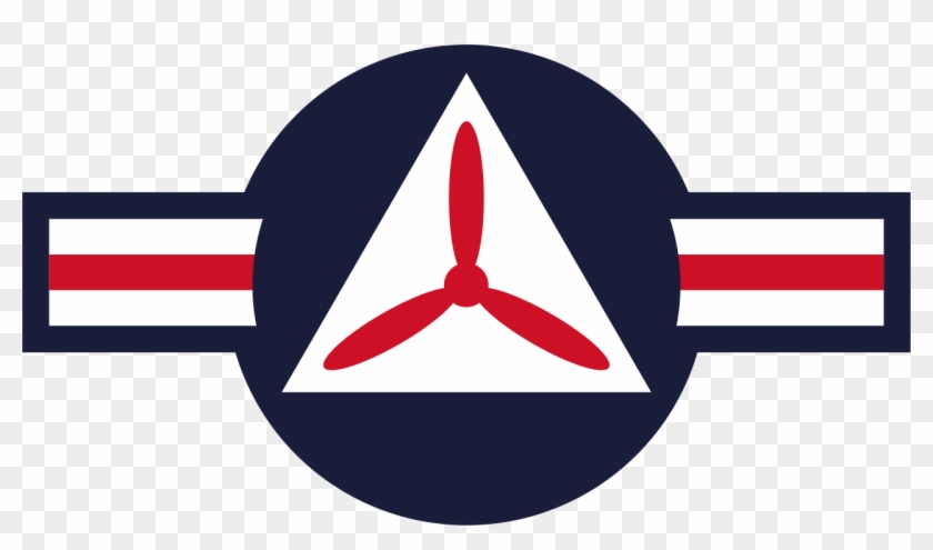 Roundel Of The Civil Air Patrol - United States Army Air Force #236308