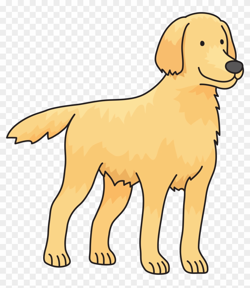 Dog - Golden Retriever - Golden Retriever Dog Clipart #236336