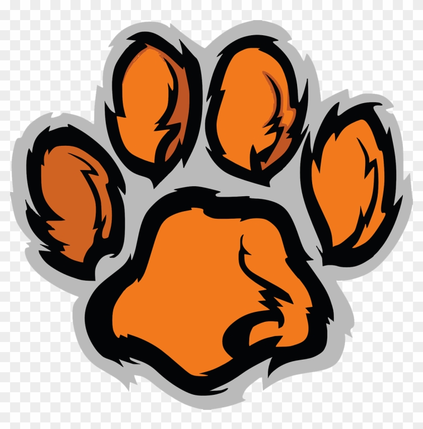 Tiger Paw Clemson University Clip Art - Tiger Paw Clemson University Clip Art #236414