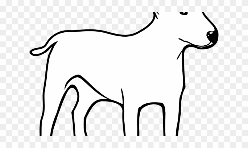 Zoom - Outline Of A Dog #236435