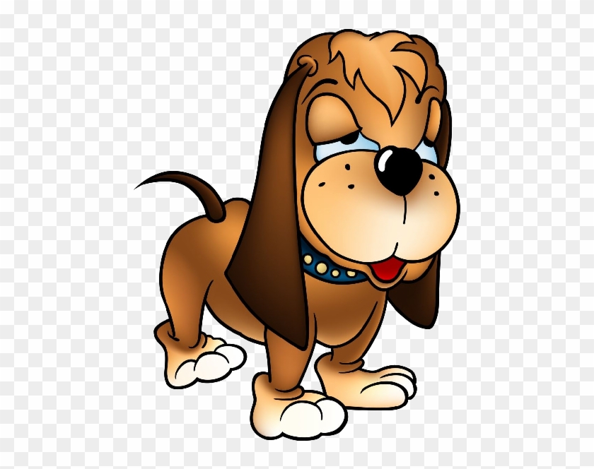 Dog-cartoon - Perro Con Orejas Largas Animado - Free Transparent PNG  Clipart Images Download