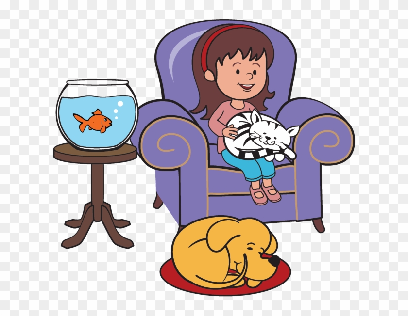 Pet Sitting Cat Dog Clip Art - Pet Sitting Clipart Png #236627