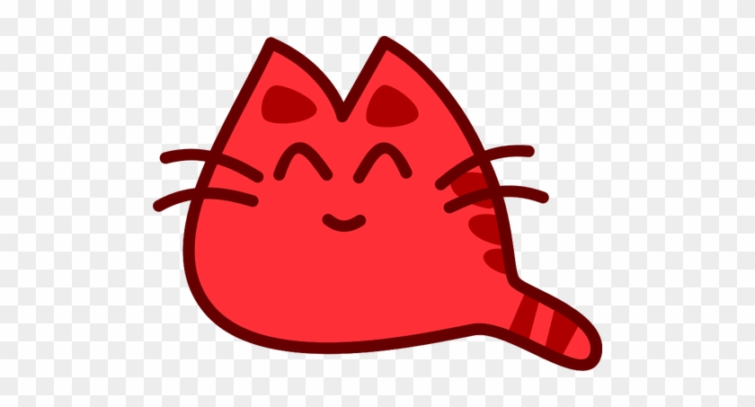 Cat Cats Cute Cute Animals Flat Style Happ - Cat Smile Clip Art #236634