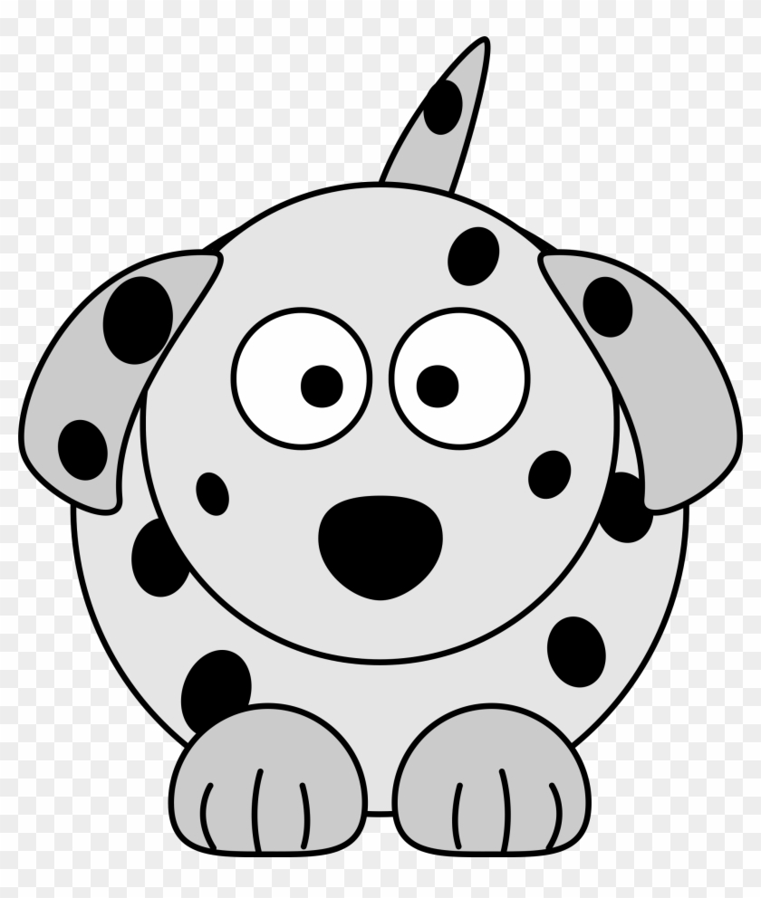 Dalmatian Dog Puppy The Dalmatian Clip Art - Cartoon Dogs With Spots #236705