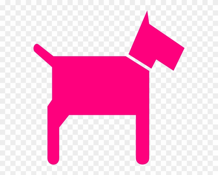 Small - Dog Pink Clipart #236729