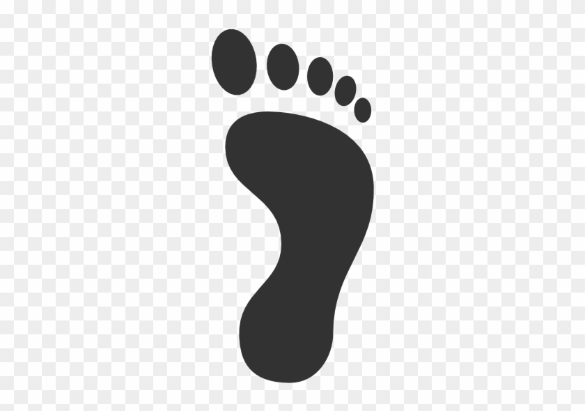 Footprint, Right Icon - Right Foot Print #236741