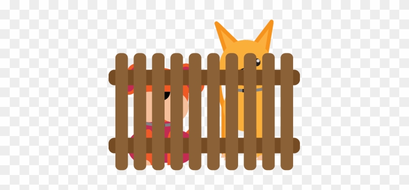 Basically, We Have Simple Models, Like Those Made From - Dog Behind The Fence Clipart #236790