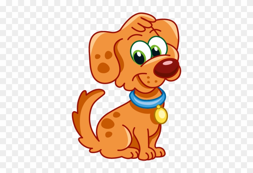 Sitting Dog Cartoon Cliparts - Sitting Dog Clipart Png #236794