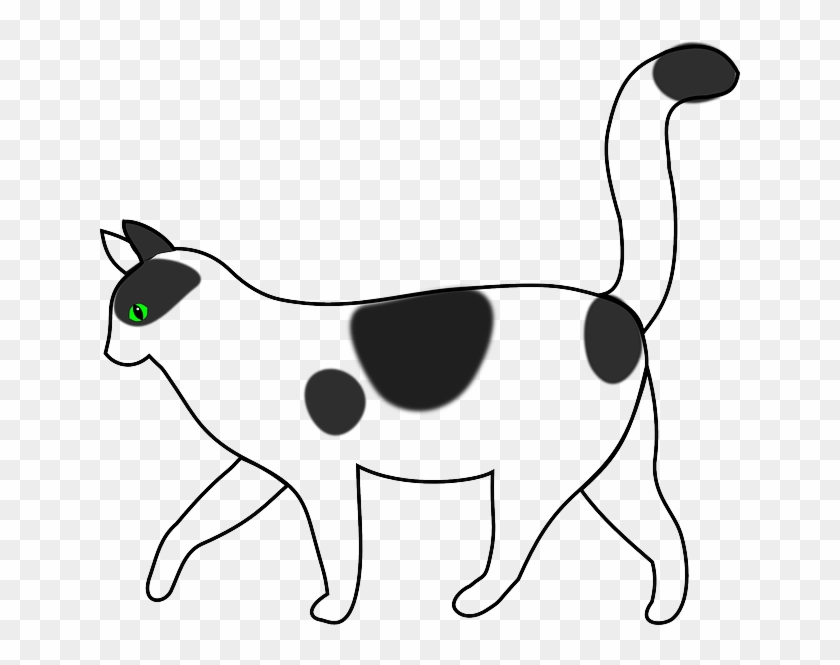 Cat, Boy, Silhouette, Cartoon, Dog, Cats, Walk - Clip Art Black And White #236830