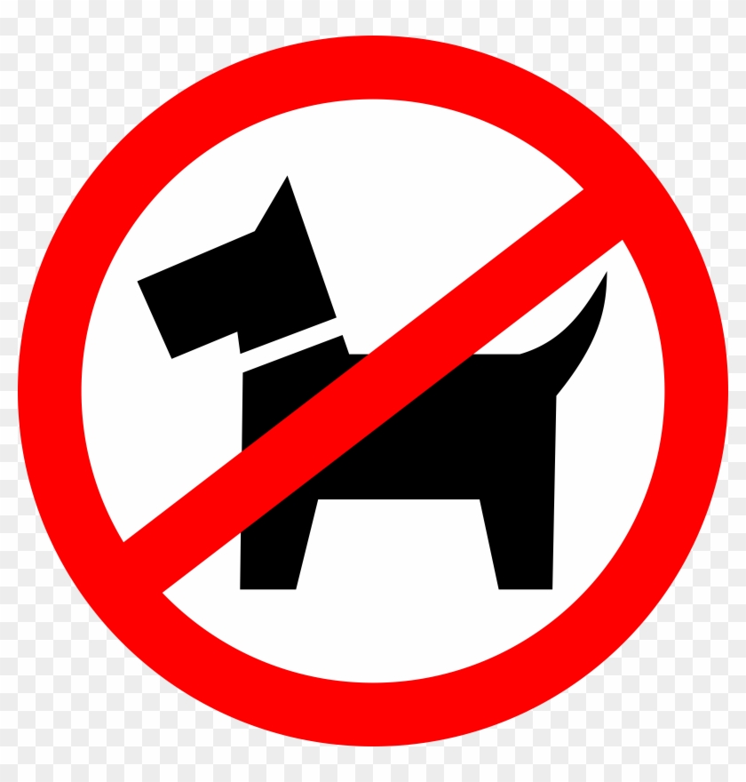 Medium Image - No Dog Clipart #236836