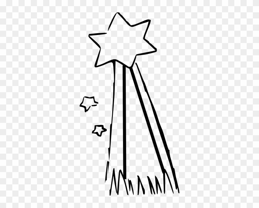 Shooting Star Pictures To Color Fan Picture - Shooting Star Clip Art #236927