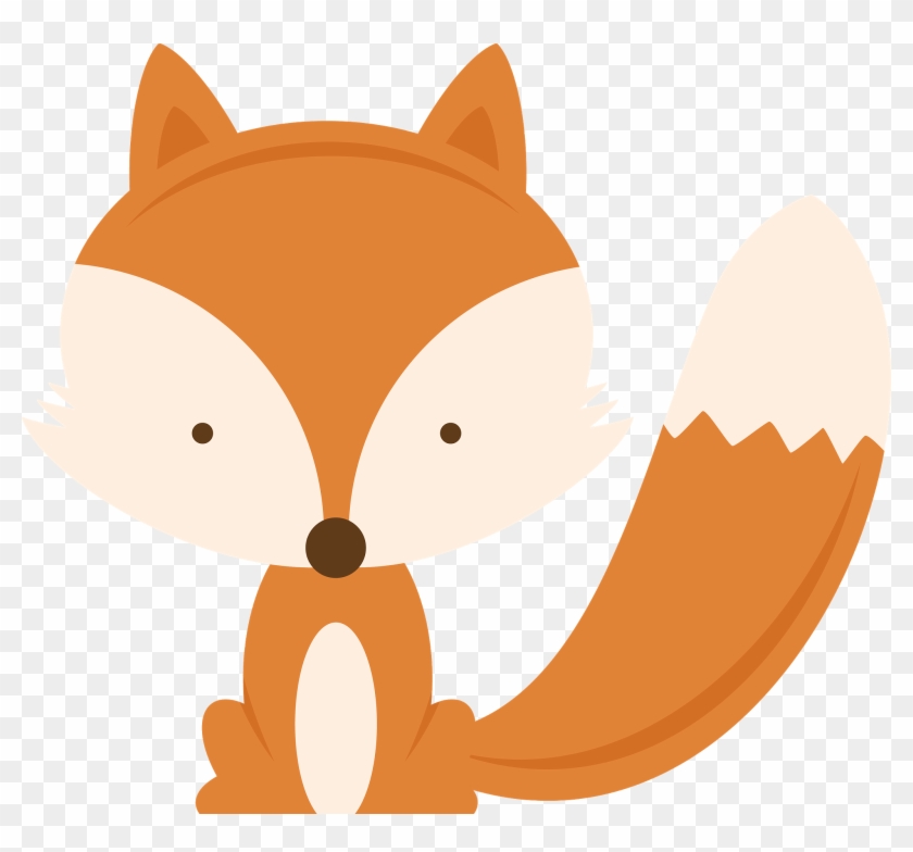 Miss Kate Cuttables - Baby Fox Clip Art #236969