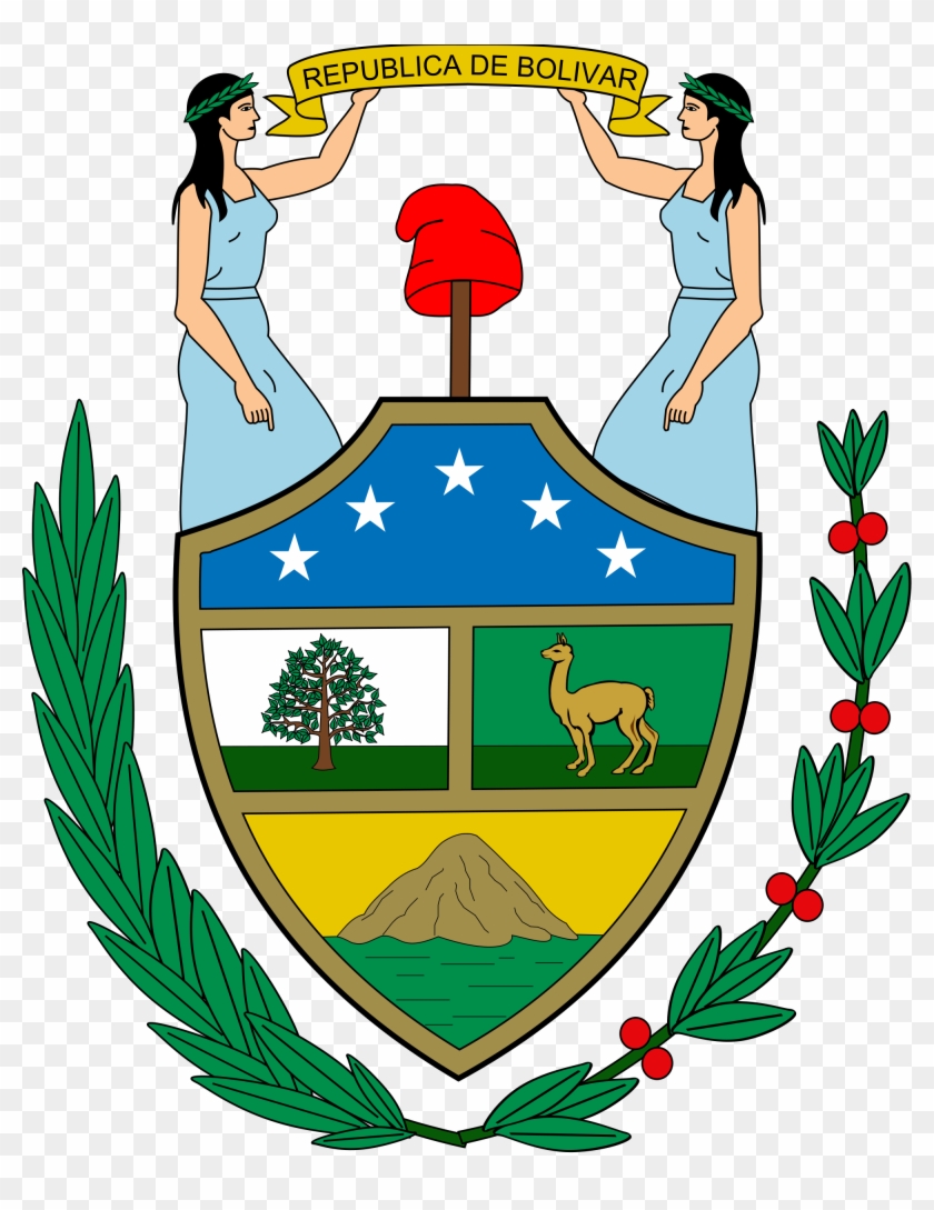 2000px-coat Of Arms Of Bolivia - Phrygian Cap Coat Of Arms #237038