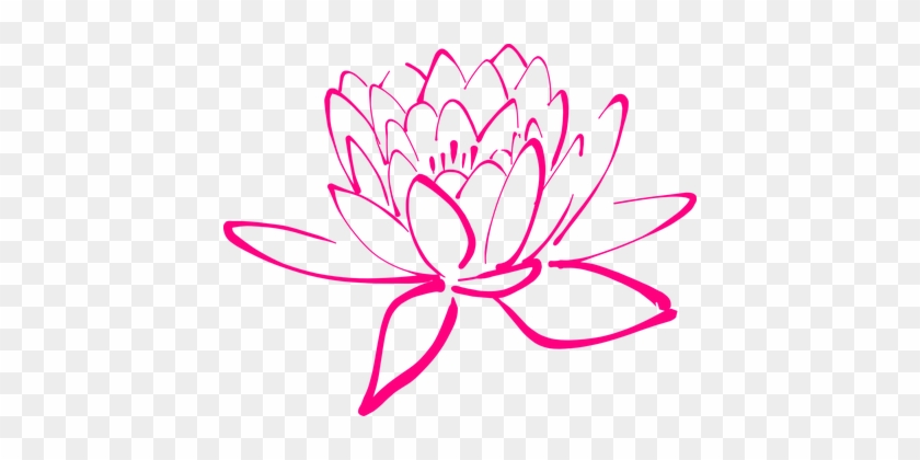 Flower Pink Blossom Pegals Lotus Lotus Lot - Lotus Flower Ornament (round) #237086