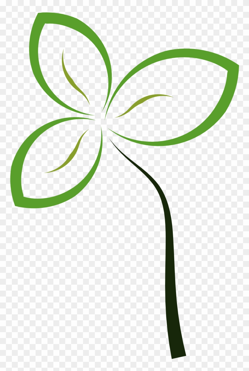 Abstract Flower - Abstract Leaf Clipart #237088