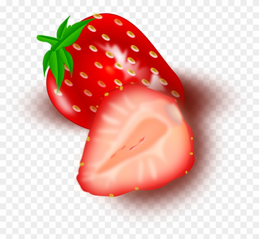 Image Result For Strawberry Decals/wraps For Cars - Strawberry Slice Vector #237159