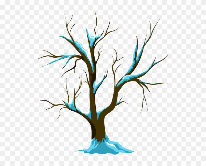 Дерево, Снег, Сухое Дерево - Same Tree Different Seasons #237171